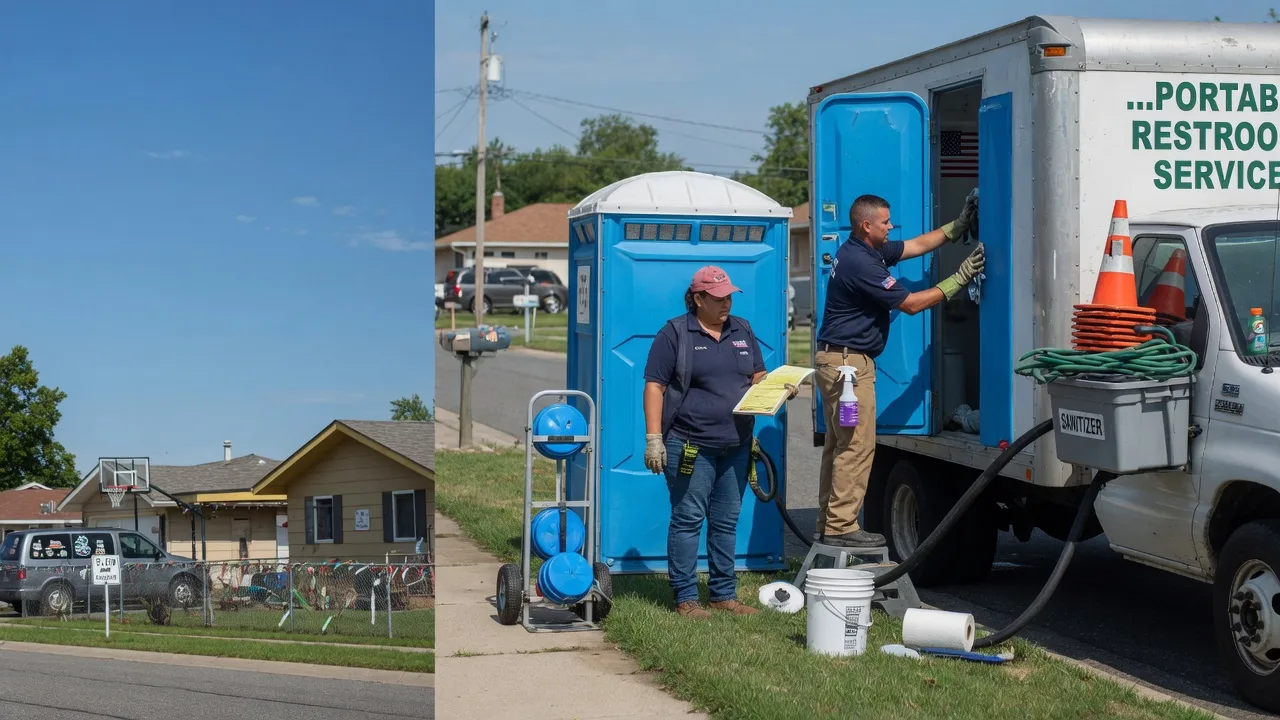 Portable Toilet Rental in Sedalia, MO near me